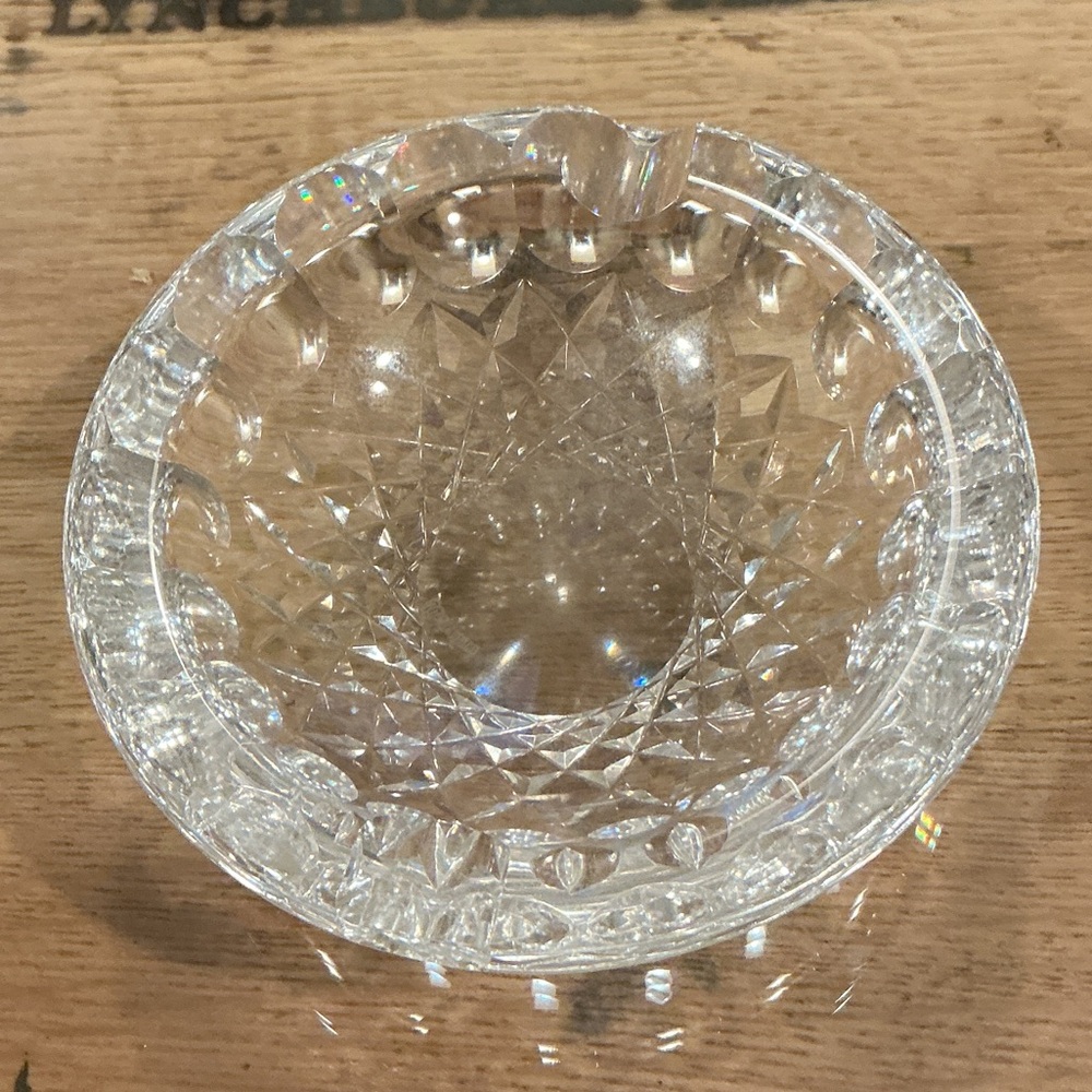 Elegant Crystal Waterford ashtray